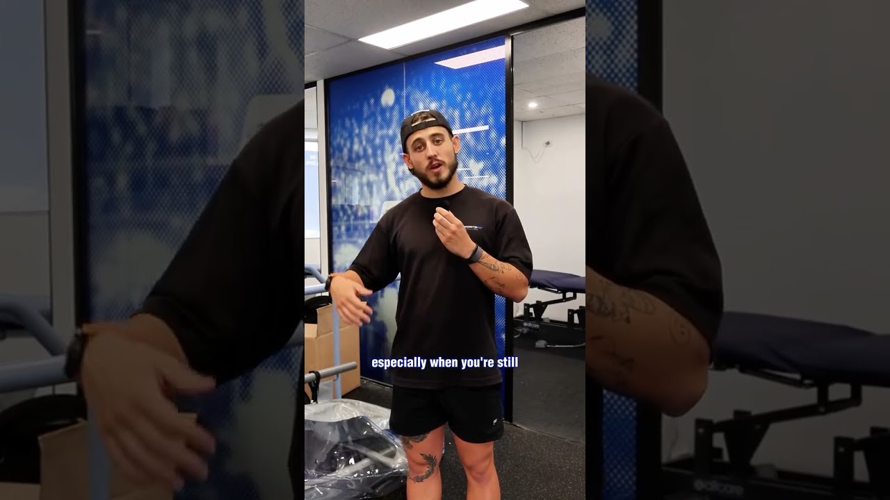 How the treadmill reduces the load going through your legs